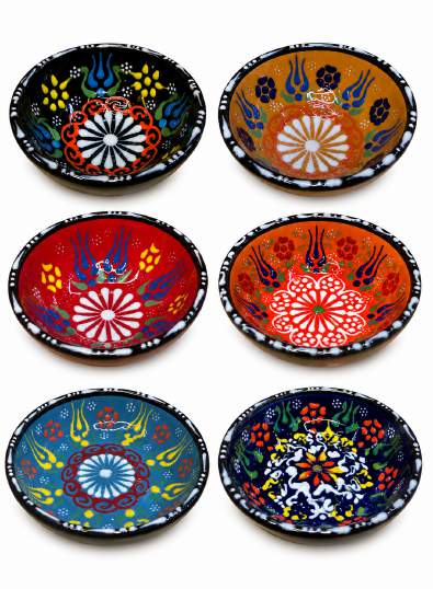 Hand-Painted Ceramic Bowl — Large