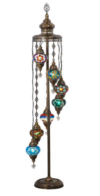Mosaic Floor Lamps