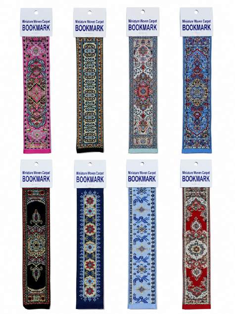 Miniature Woven Carpet Bookmark